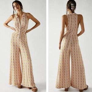 Free People Shayla Halter Jumpsuit